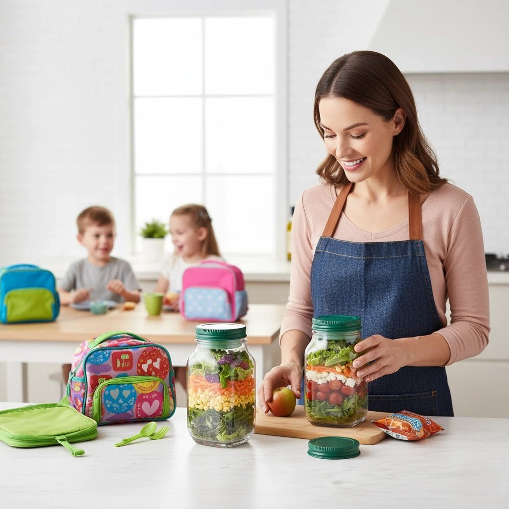 STACKMEAL – Layered Salad Shaker Jar for Fresh, Crisp Meals On-the-Go