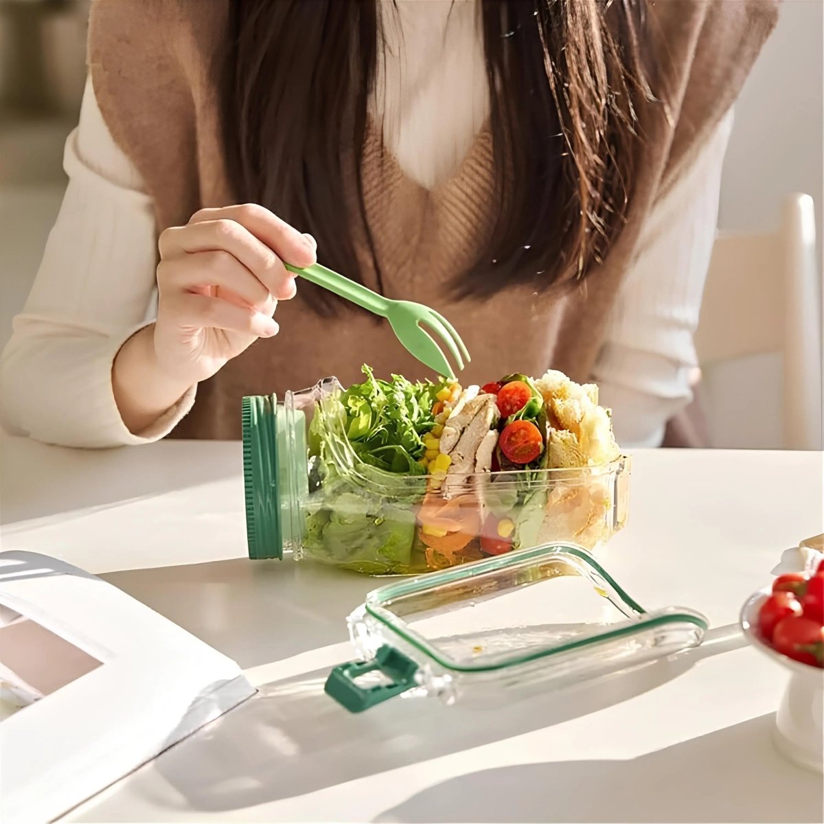 STACKMEAL – Layered Salad Shaker Jar for Fresh, Crisp Meals On-the-Go