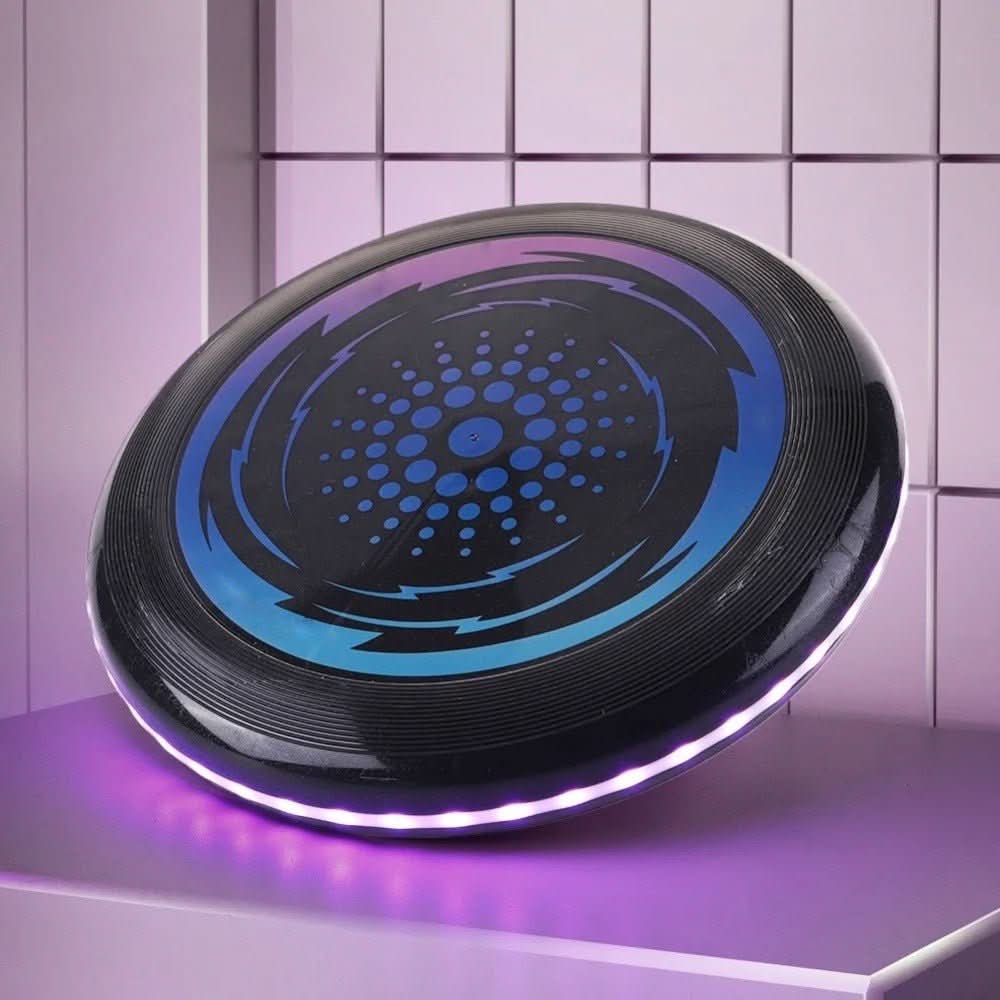 STARSPIN – LED Light-Up Frisbee for Nighttime Outdoor Play