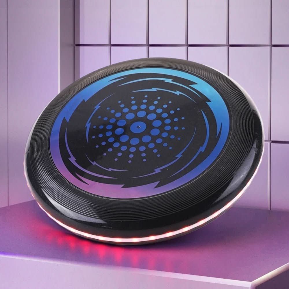 STARSPIN – LED Light-Up Frisbee for Nighttime Outdoor Play
