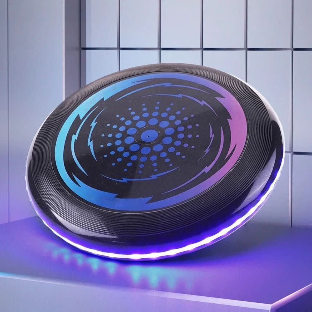 STARSPIN – LED Light-Up Frisbee for Nighttime Outdoor Play