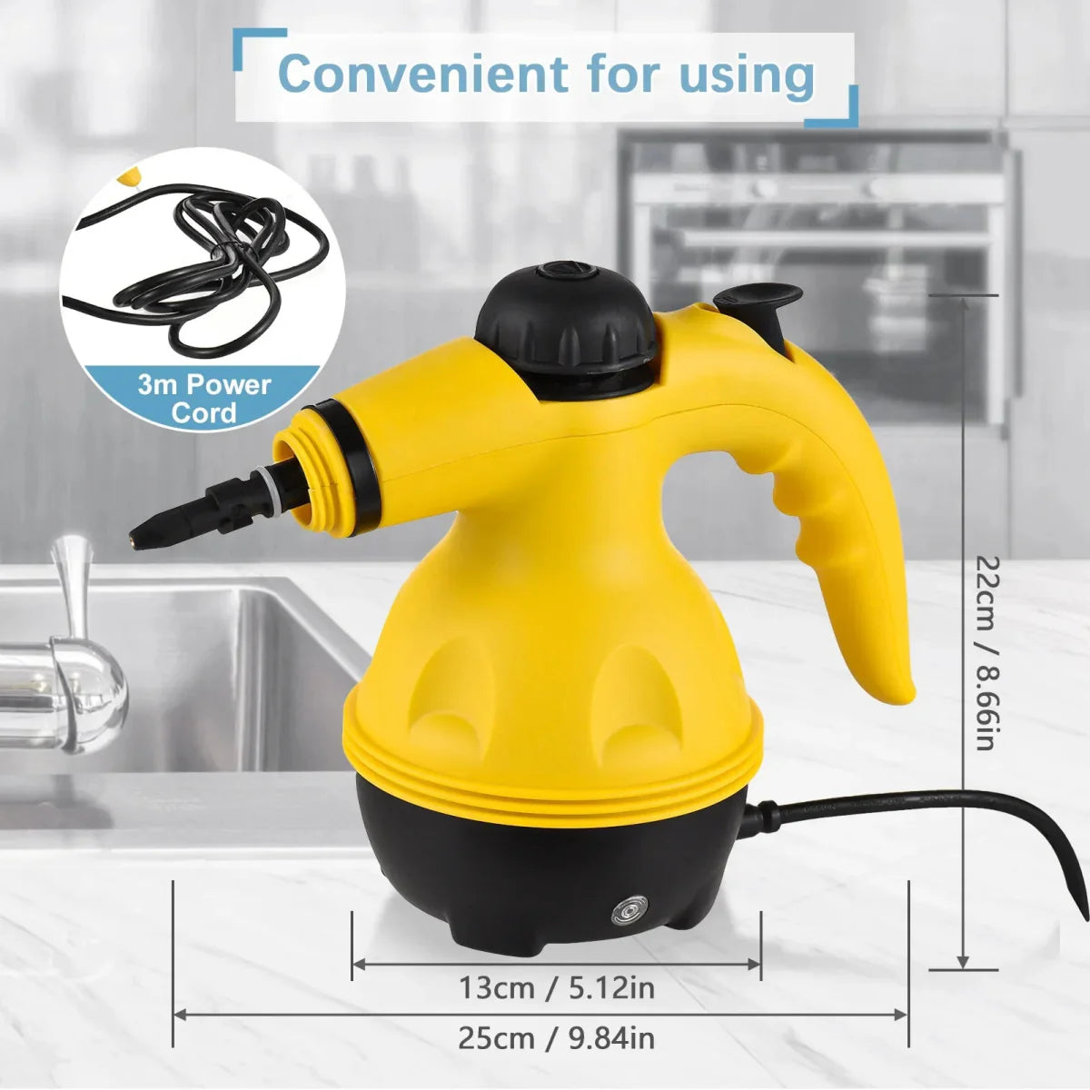 Steamforce – Multifunctional Steam Cleaner for Chemical-Free Deep Cleaning