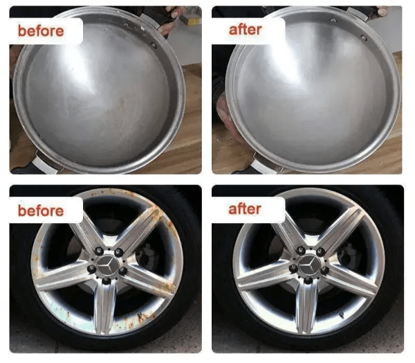 STEELRESTORE – Stainless Steel Scratch Remover for Rust & Oxidation