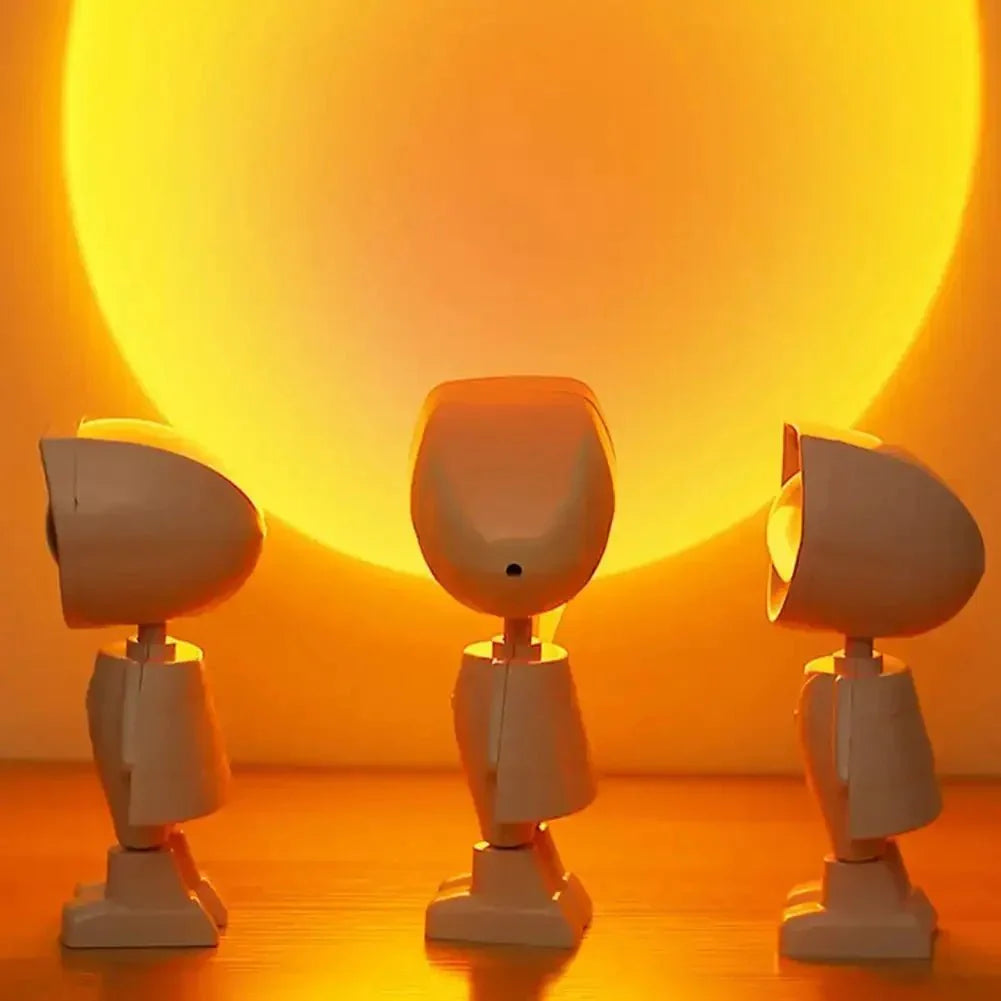 STELLABOT – Astronaut Robot Rainbow Light with Rechargeable Ambient Glow