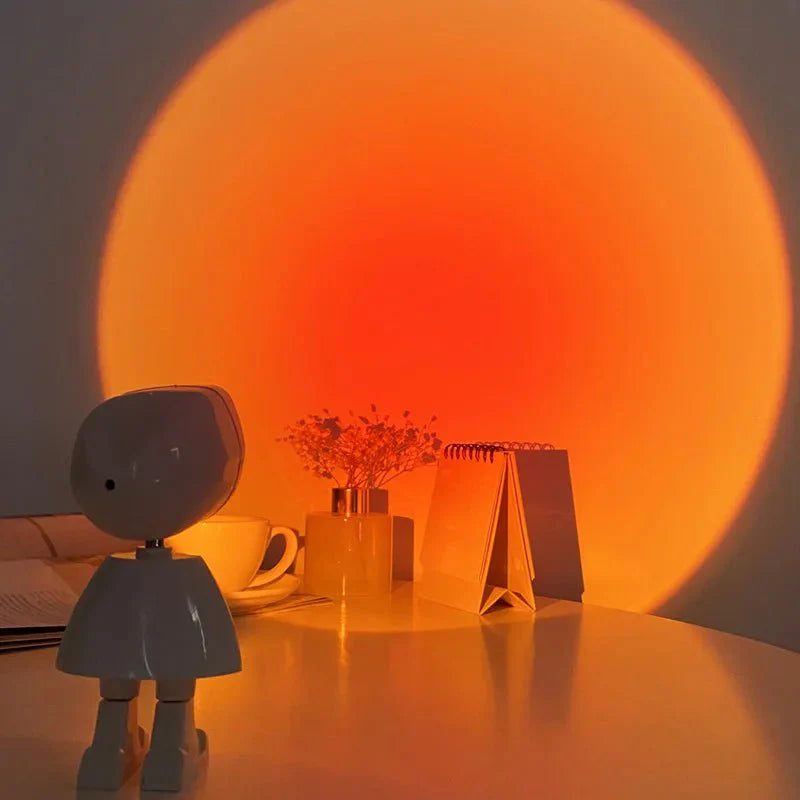 STELLABOT – Astronaut Robot Rainbow Light with Rechargeable Ambient Glow