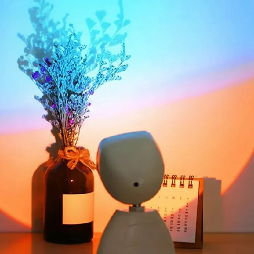 STELLABOT – Astronaut Robot Rainbow Light with Rechargeable Ambient Glow
