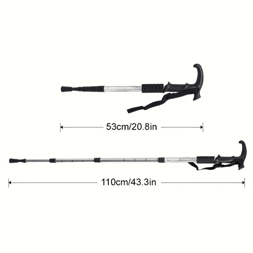 STEPALU – Lightweight Telescopic Hiking Poles with Comfort Non-Slip Handle