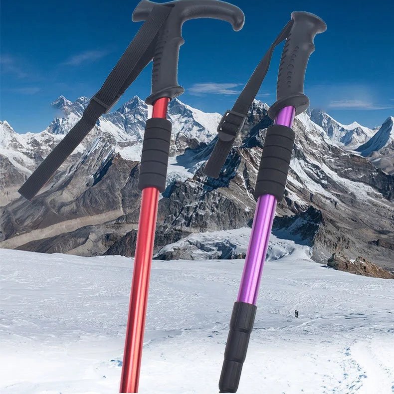 STEPALU – Lightweight Telescopic Hiking Poles with Comfort Non-Slip Handle