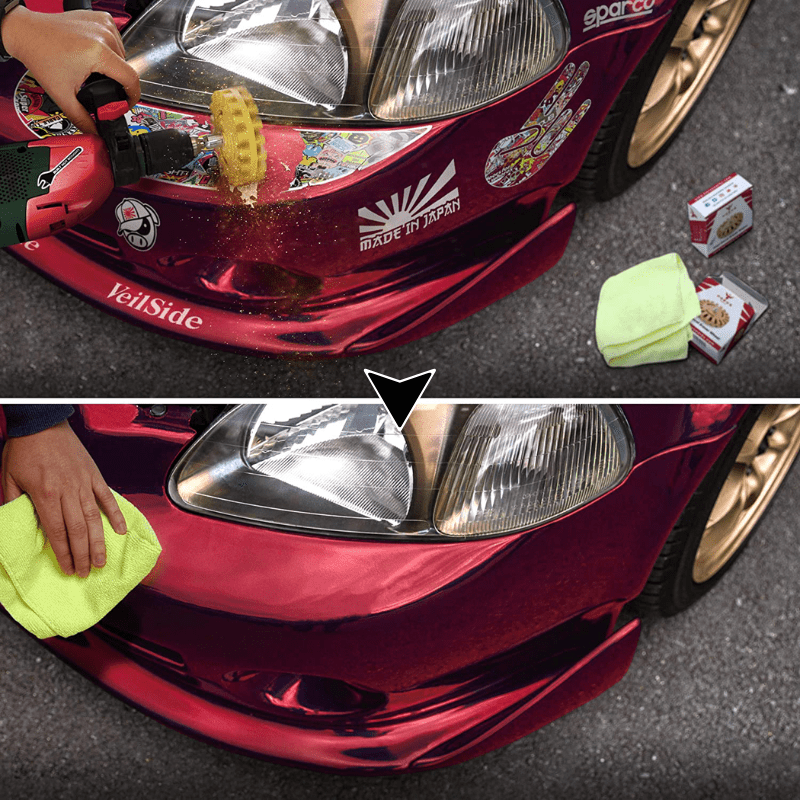 STICKOFF – Drill Attachment Sticker Remover Wheel for Safe Adhesive Removal