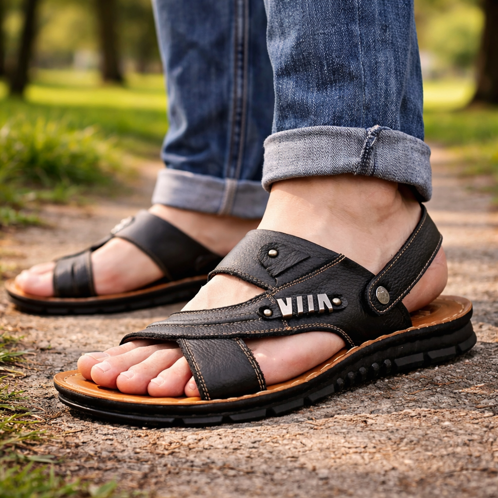 STRAPEX – Men’s Ergonomic Sandals with Adjustable Fit