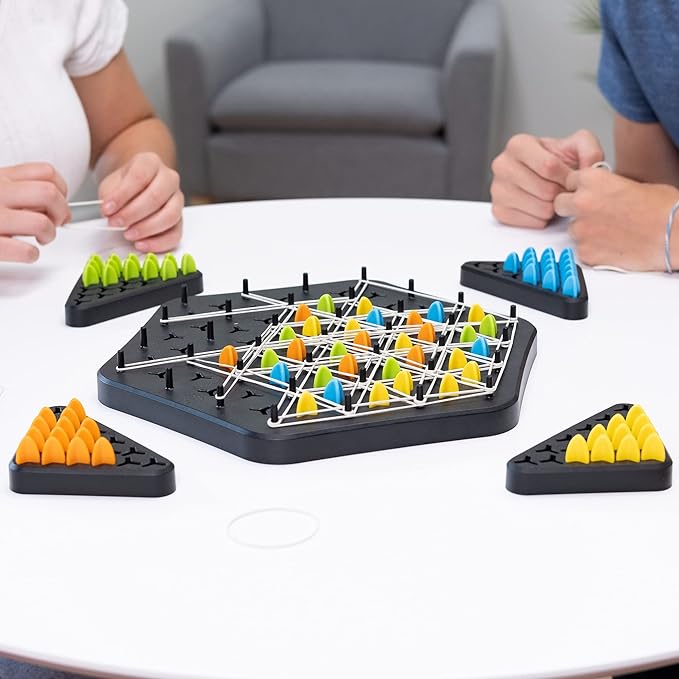 STRATEXA – Chain Triangle Board Game for Smart Multiplayer Battles