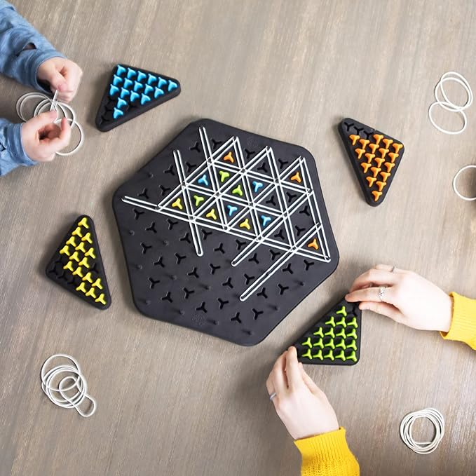 STRATEXA – Chain Triangle Board Game for Smart Multiplayer Battles