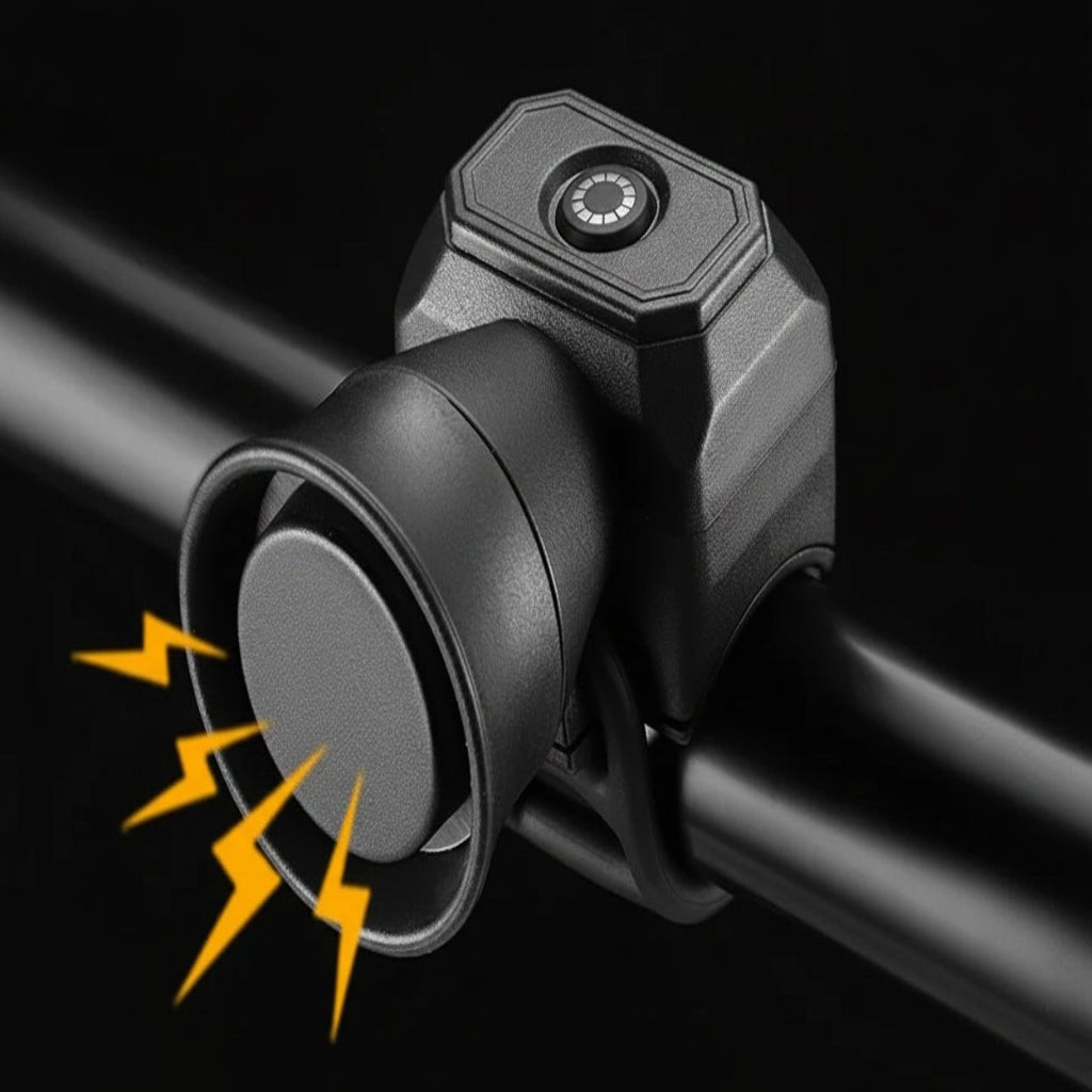 STREETIX – USB Rechargeable Waterproof Bicycle Horn for Safe Riding