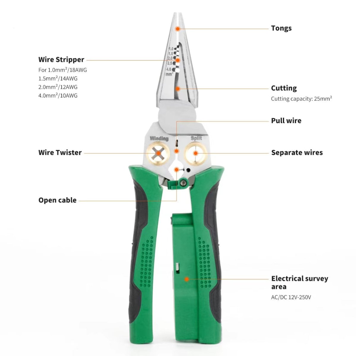 STRIPCORE – 8-in-1 Precision Electrical Wire Tool