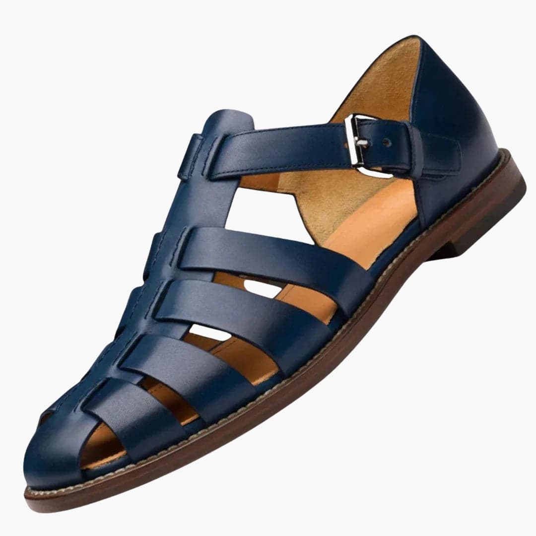STRUKT – Men’s Adjustable Sandals with Buckles and Structured Sole