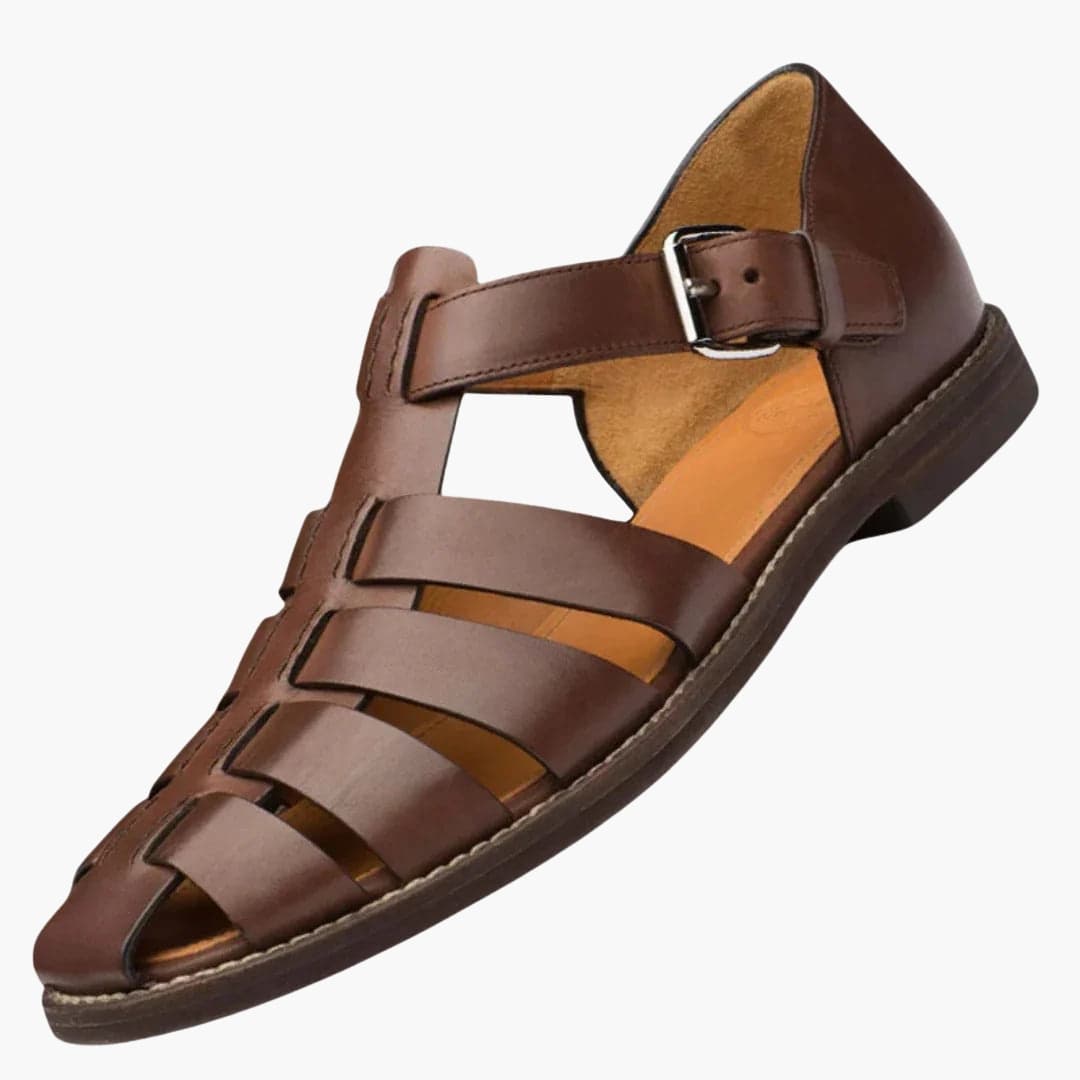 STRUKT – Men’s Adjustable Sandals with Buckles and Structured Sole