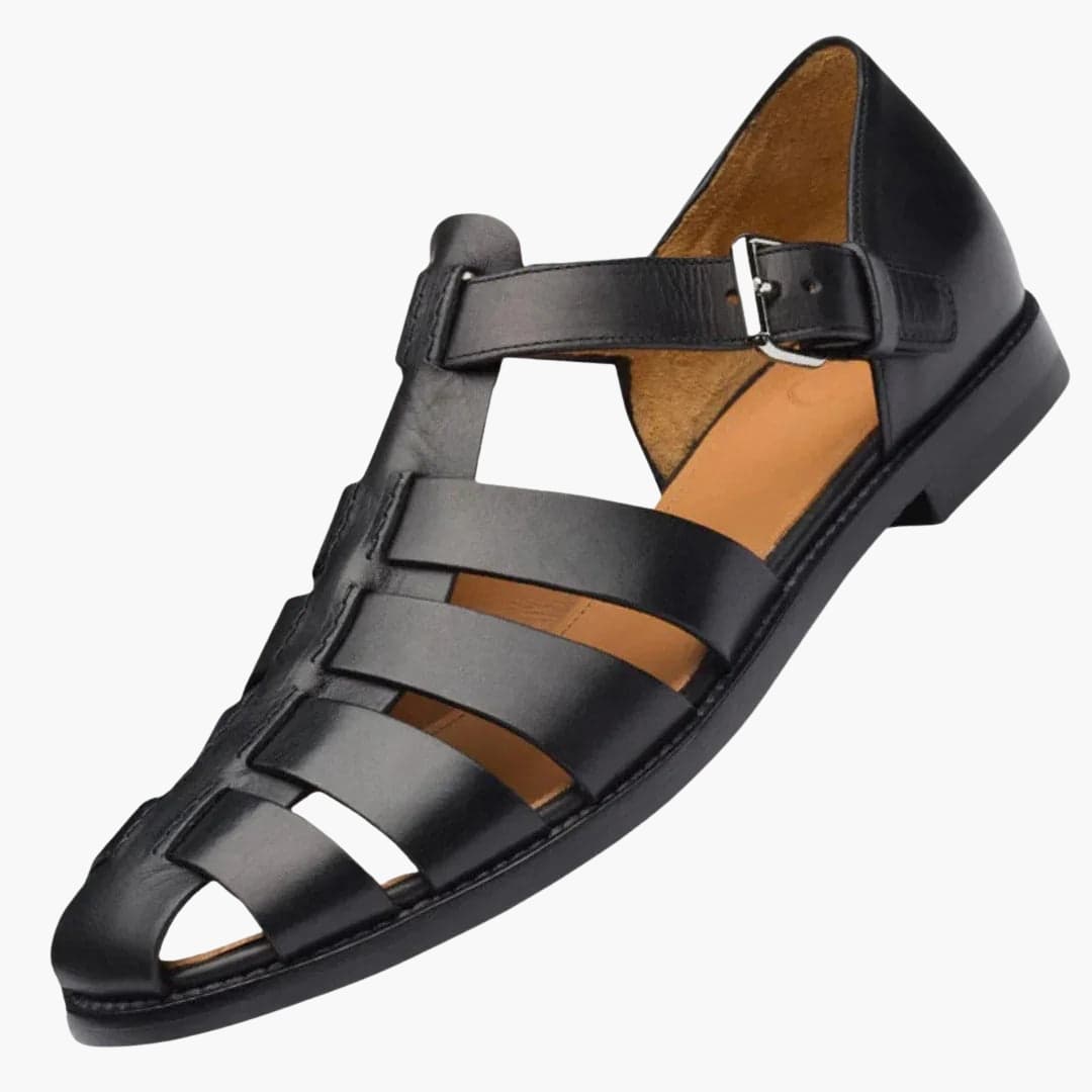 STRUKT – Men’s Adjustable Sandals with Buckles and Structured Sole