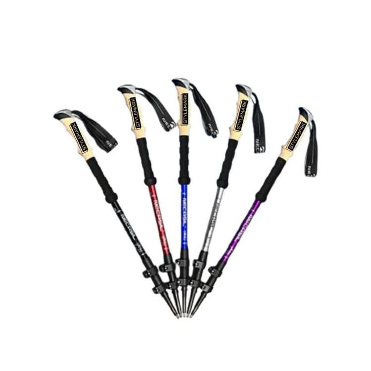STYLEMARK TREKPOLES – Lightweight Hiking Poles for Joint Relief & Stability