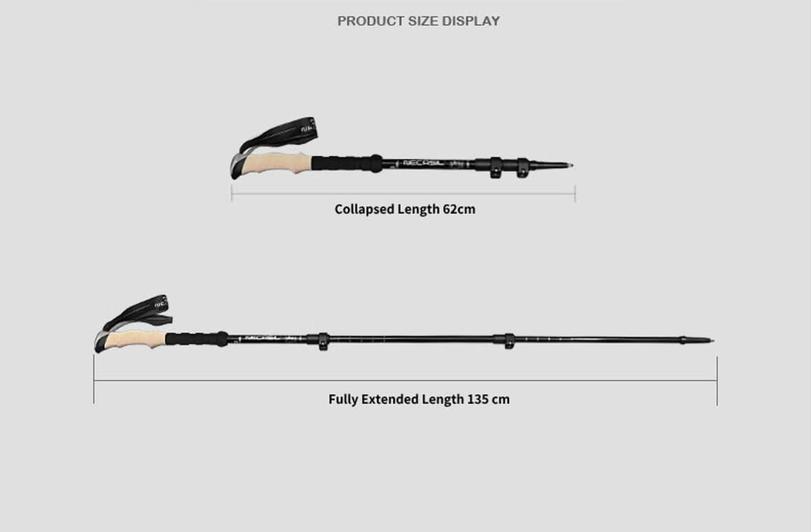 STYLEMARK TREKPOLES – Lightweight Hiking Poles for Joint Relief & Stability