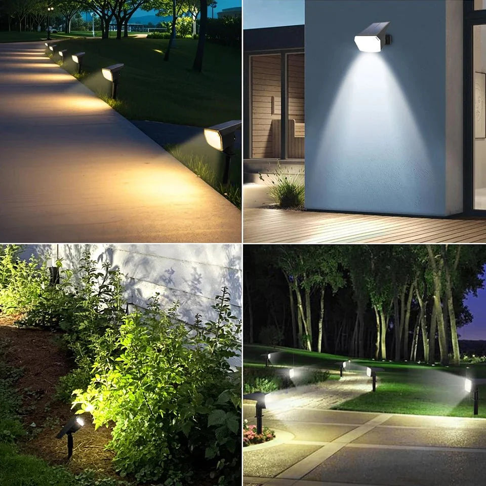 SUNBEAMER – Solar LED Floodlight with Long-Lasting Battery