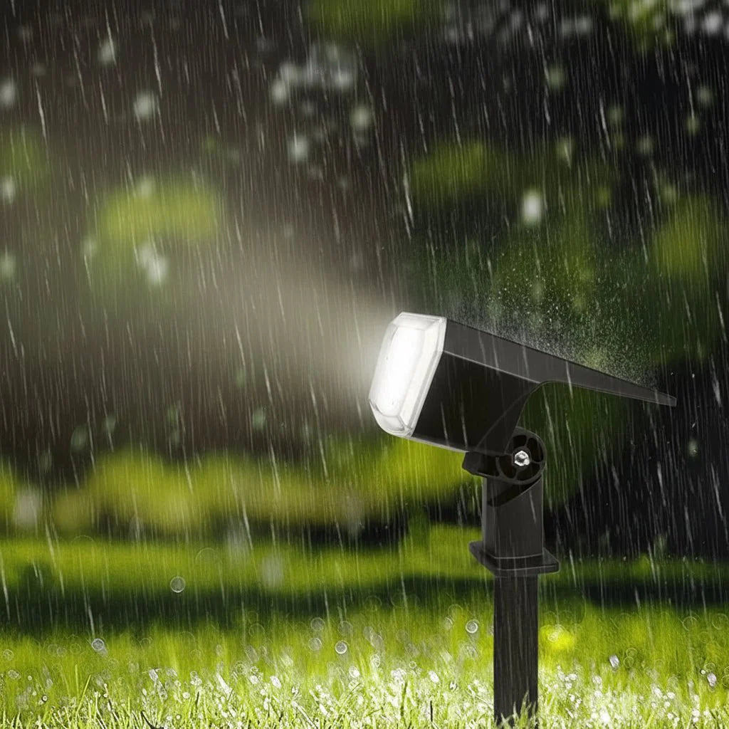SUNBEAMER – Solar LED Floodlight with Long-Lasting Battery