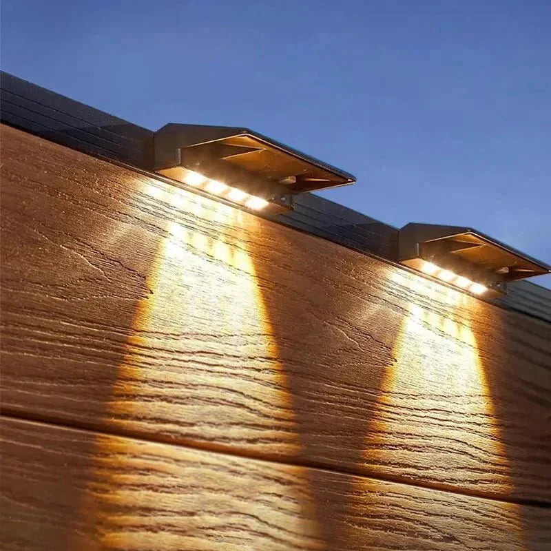 SUNEDGE – Solar Wall Light for Outdoor Spaces