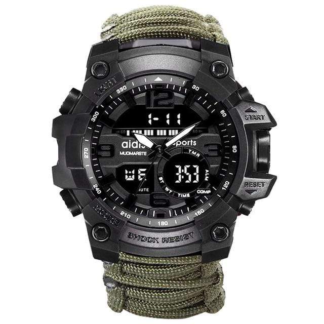 Men Digital Multi Use Survival Digital Sports Watches