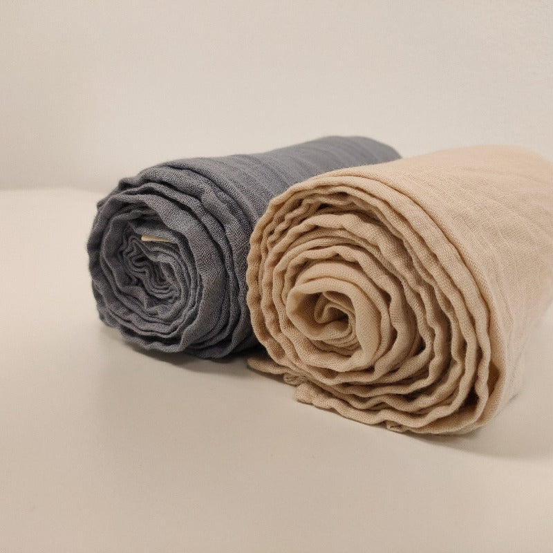 Muslin Swaddle Blanket (Light Sea Green/Tradewinds)