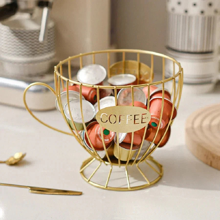 SWEETNOOK – Stylish Home Shelf for Coffee Pods and Treats