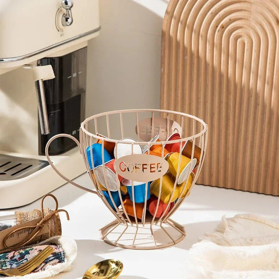 SWEETNOOK – Stylish Home Shelf for Coffee Pods and Treats