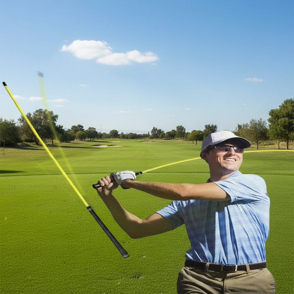 SWINGFIX – Compact Golf Swing Trainer for Position Correction