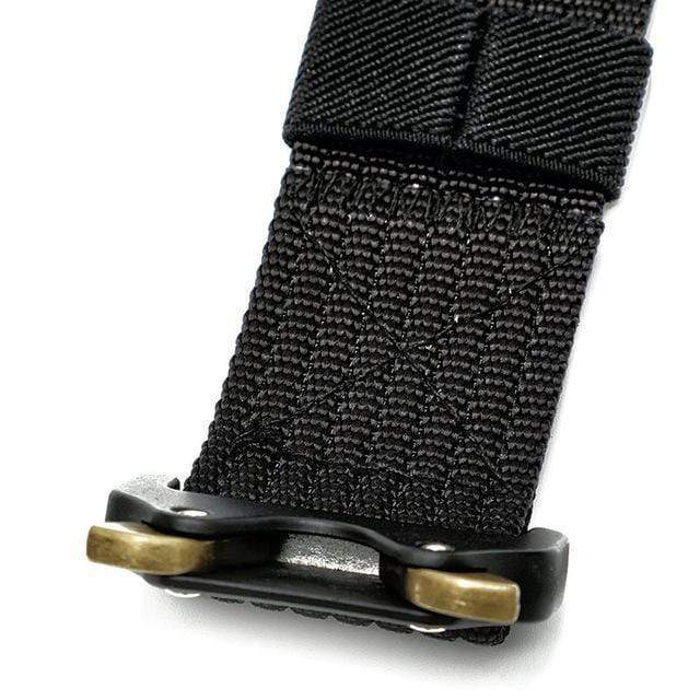 Men's Tactical Belt - Heavy Duty Military Style Nylon Riggers Webbing