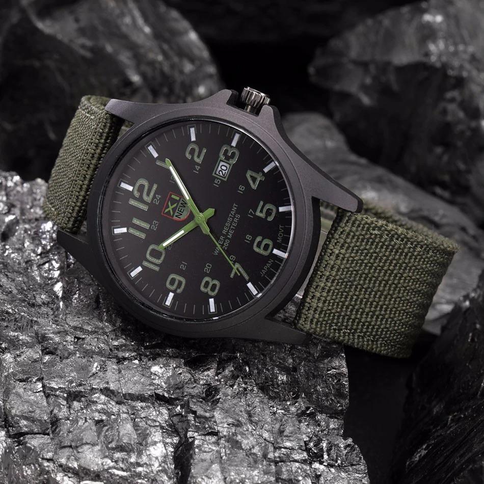 TACTRON – Shockproof Tactical Watch with 200m Water Resistance
