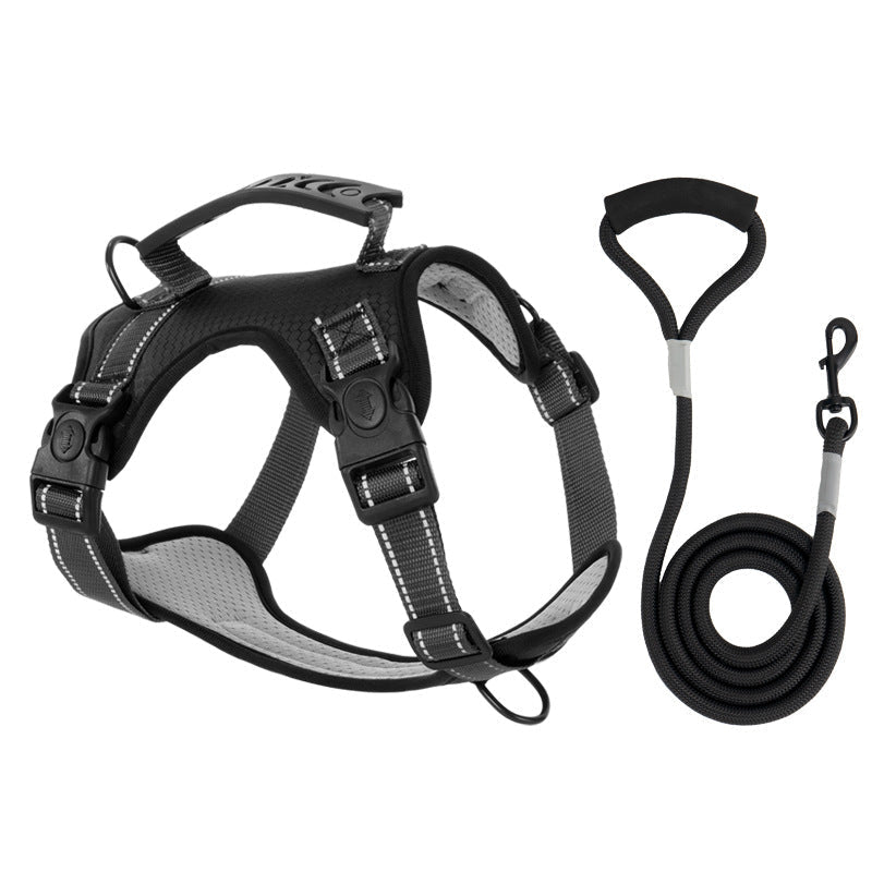 TAILRIVA – Comfortable Reflective Dog Harness for Secure and Stress-Free Walks