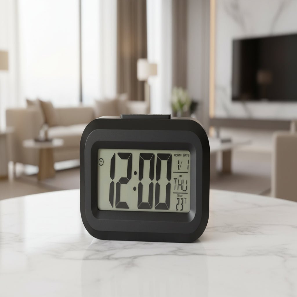 TEMPDATE MINI – Multifunction LED Digital Alarm Clock with Snooze