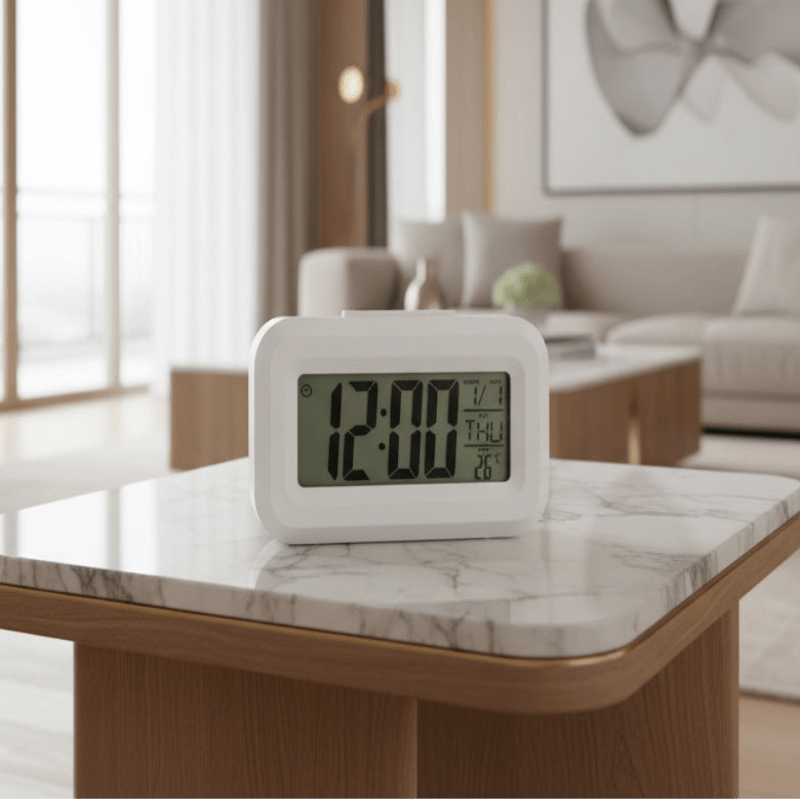 TEMPDATE MINI – Multifunction LED Digital Alarm Clock with Snooze