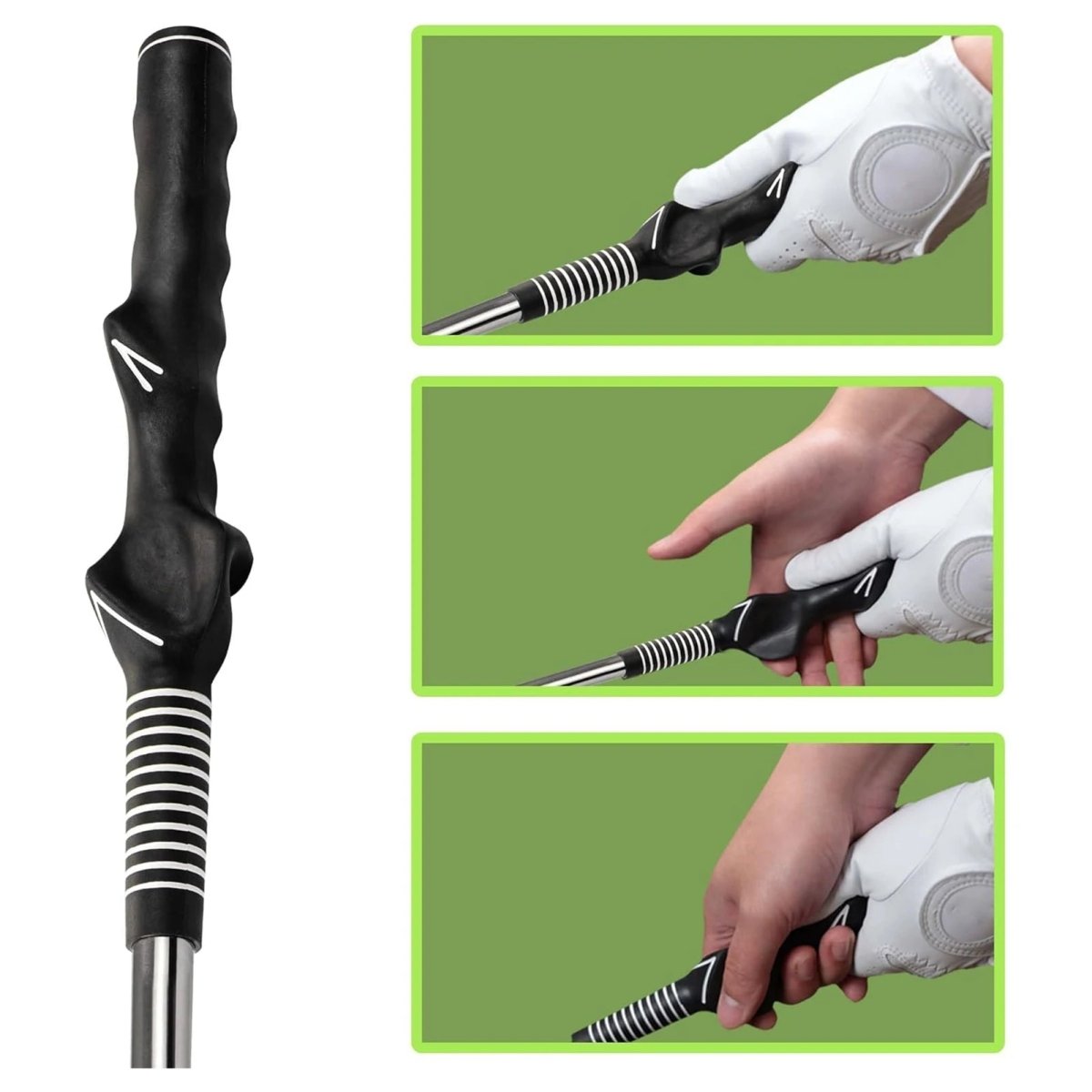 TEMPOCLICK – Retractable Golf Swing Trainer with Click Feedback