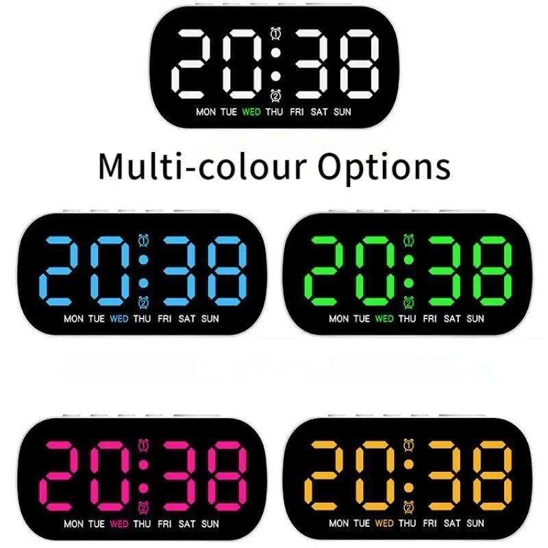 TEMPWATCH – LED Digital Alarm Clock with Dual Alarm & Temperature Display