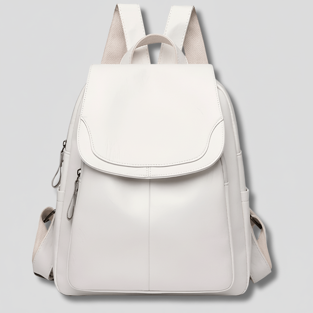 THEFTLESS LUXORA – Elegant Anti-Theft Leather Backpack for Women