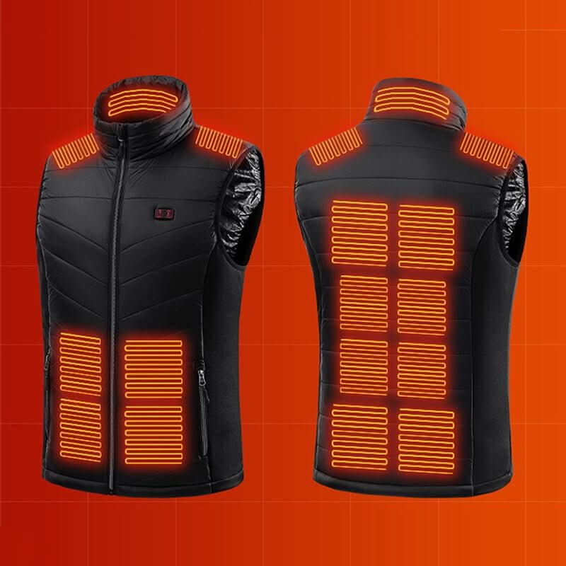 THERMOWARM – Heated Vest with 13 Zones for Ultimate Winter Comfort