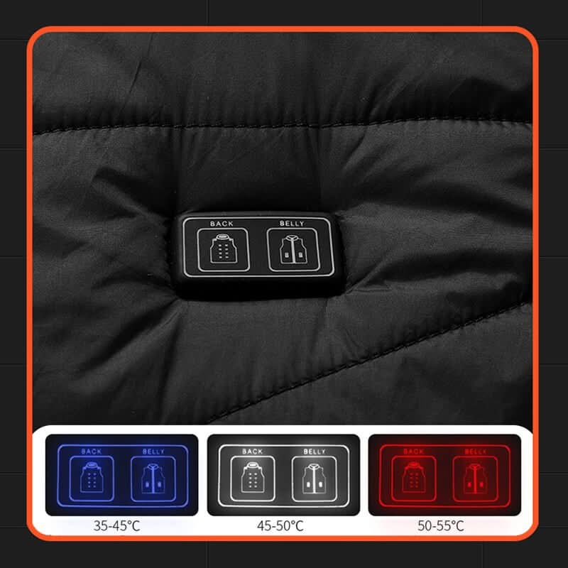 THERMOWARM – Heated Vest with 13 Zones for Ultimate Winter Comfort