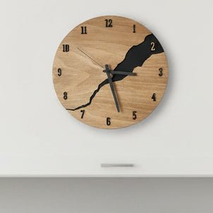 TIMBERLY – Elegant Wooden Wall Clock for Timeless Modern Home Styling