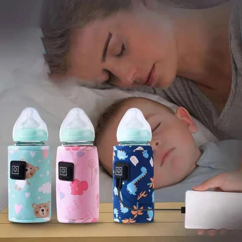 TRAVELWARM MILKCARE – Portable Baby Bottle Warmer with Adjustable Temperature