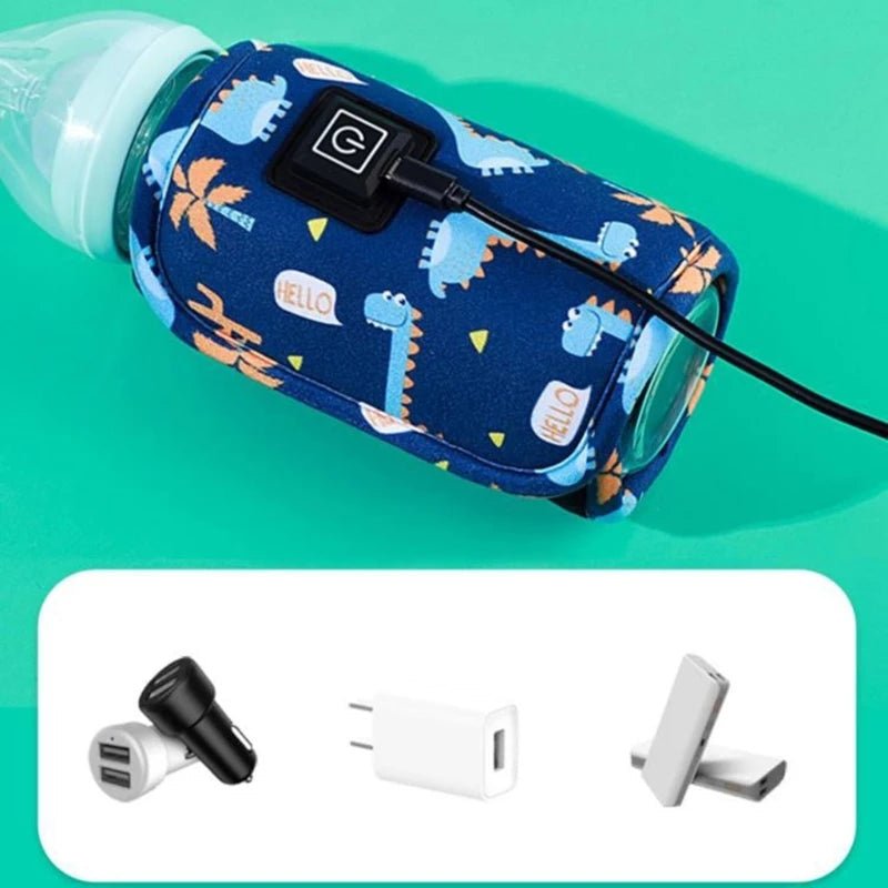 TRAVELWARM MILKCARE – Portable Baby Bottle Warmer with Adjustable Temperature