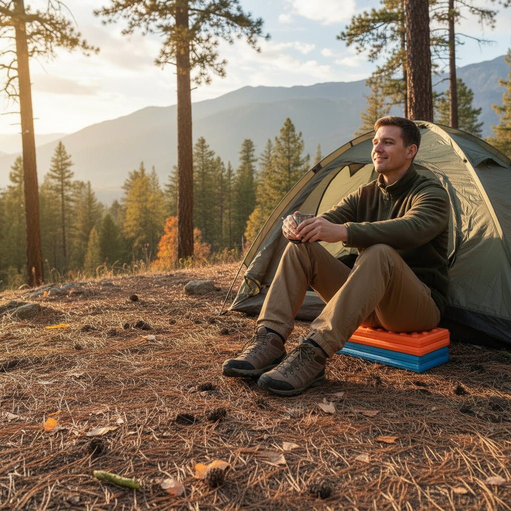 TREKPAD – XPE Foldable Cushion for Hiking, Camping & Travel Comfort