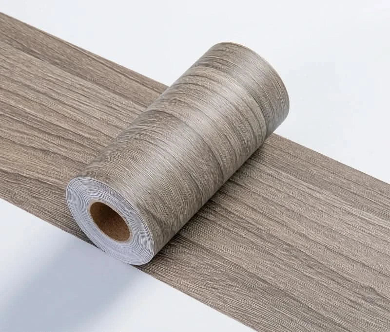 CasaForm Premium Skirting Trim | Durable PVC wood grain wall base stickers for modern decoration