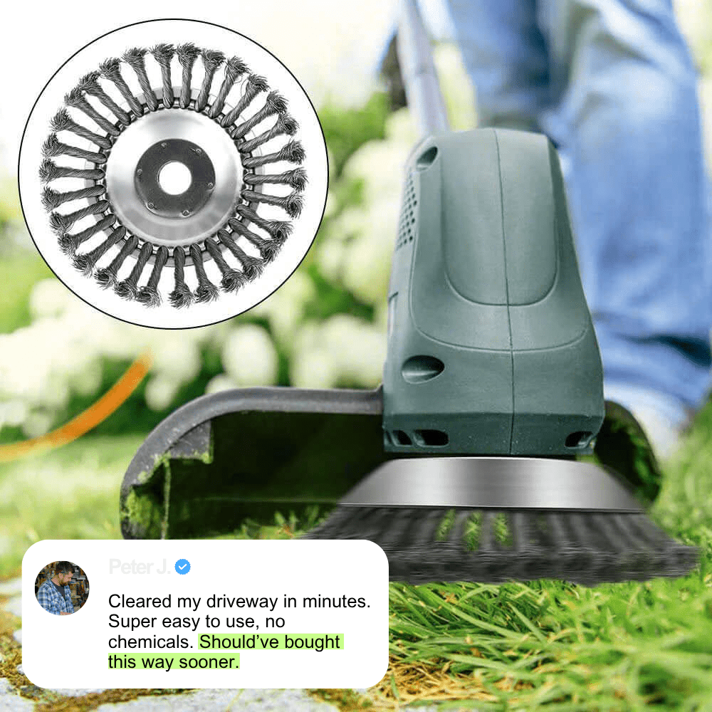BLADESWEEP Max – 10,000 RPM Steel Cutter for Tough Weeds