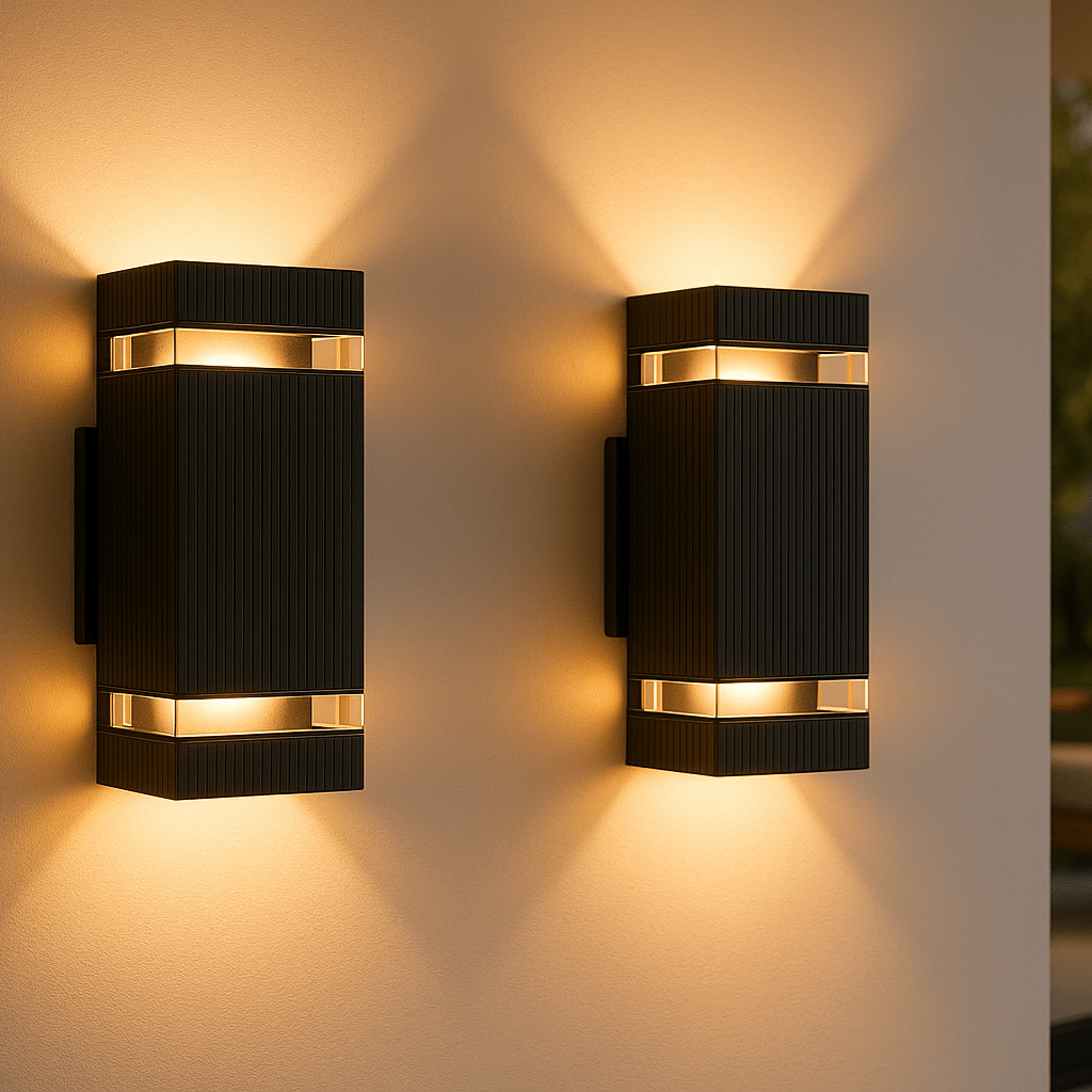 UPRAY – Modern Up & Down Outdoor Lights, IP65 Waterproof Garden Lamps