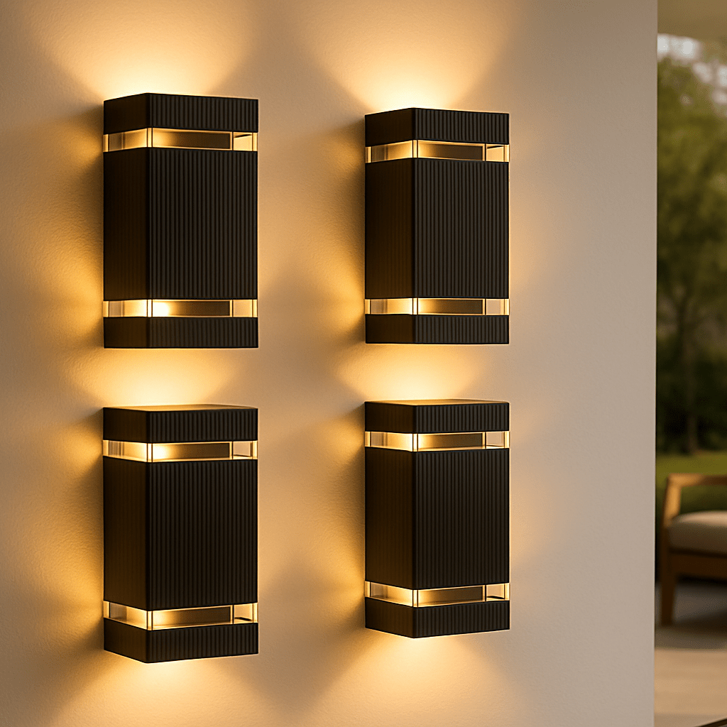 UPRAY – Modern Up & Down Outdoor Lights, IP65 Waterproof Garden Lamps