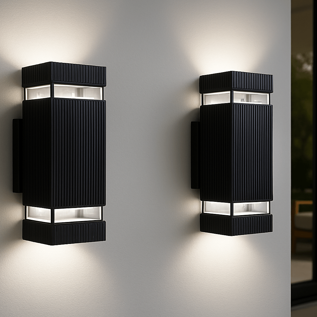 UPRAY – Modern Up & Down Outdoor Lights, IP65 Waterproof Garden Lamps